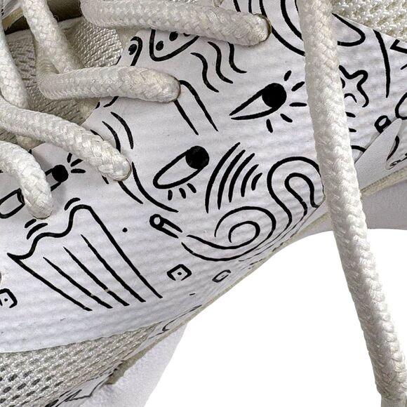 NIKE Air Max Thea Comic LTD Trainers Shoes Doodle Cartoon White 599408-103 US 7 - Picture 9 of 15
